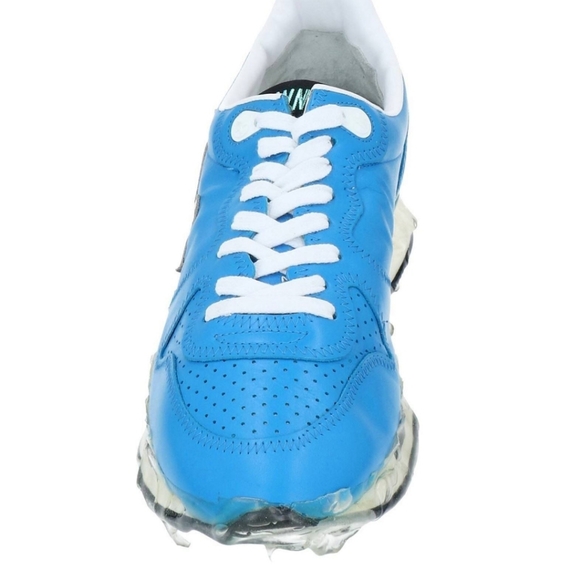 Golden Goose Running Blue Azure Lace Up Leather Sneakers Size 39 - Picture 13 of 13